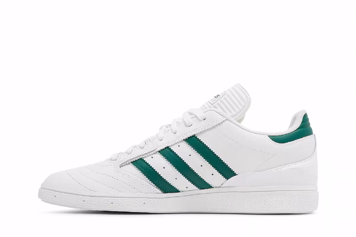 Adidas Busenitz White Collegiate Green, view 4