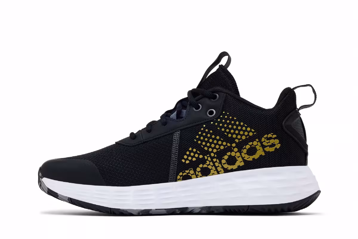 adidas Own The Game Black Gold Metallic, view 4