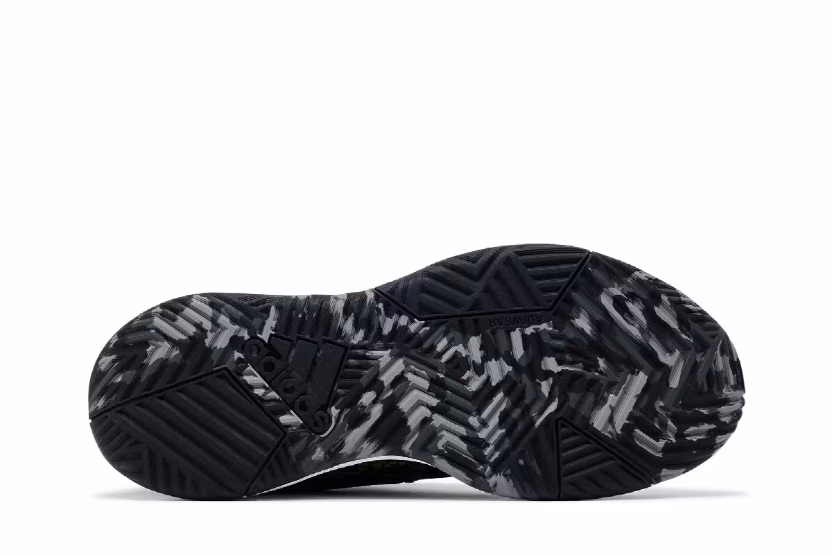 adidas Own The Game Black Gold Metallic, view 5