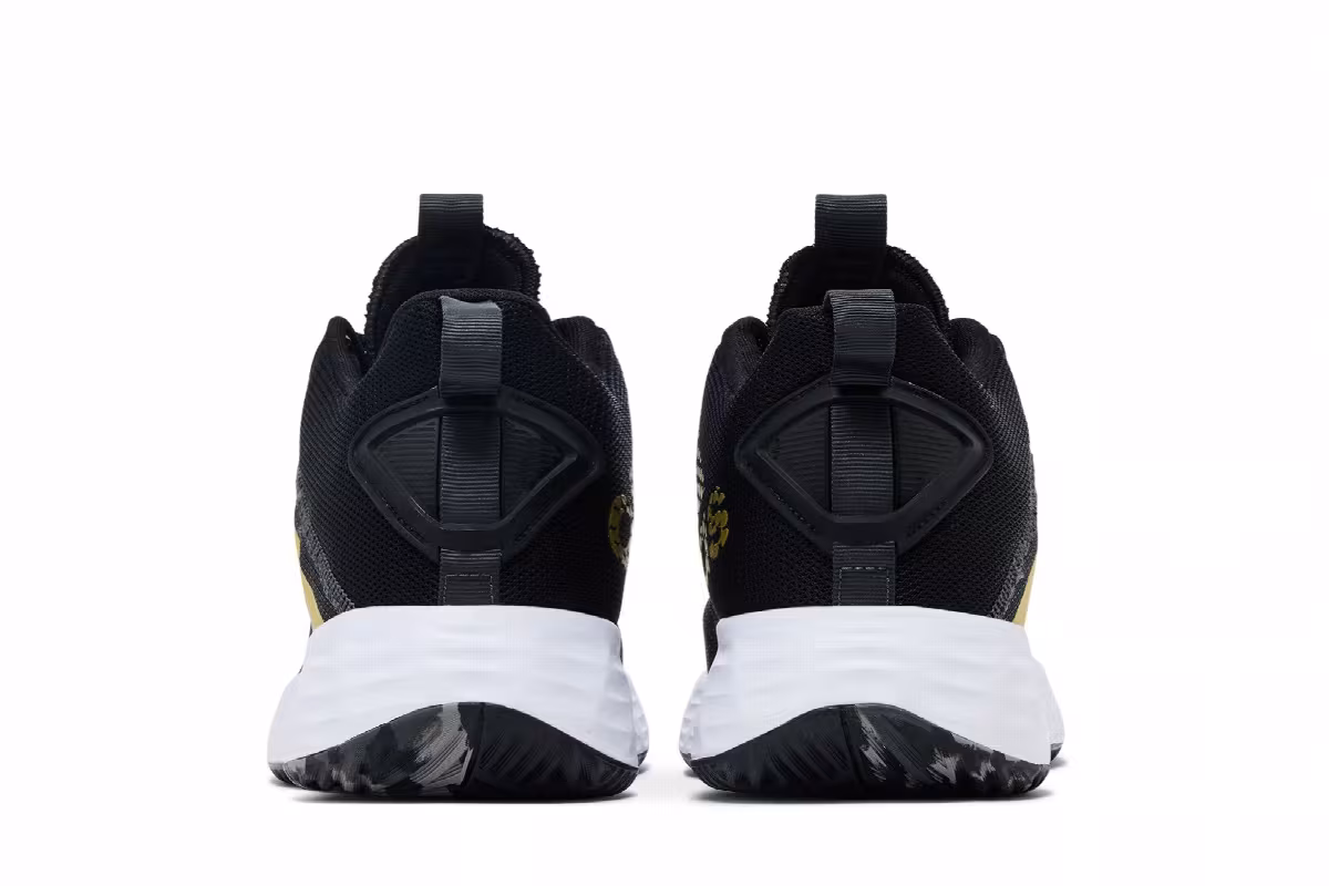 adidas Own The Game Black Gold Metallic, view 7