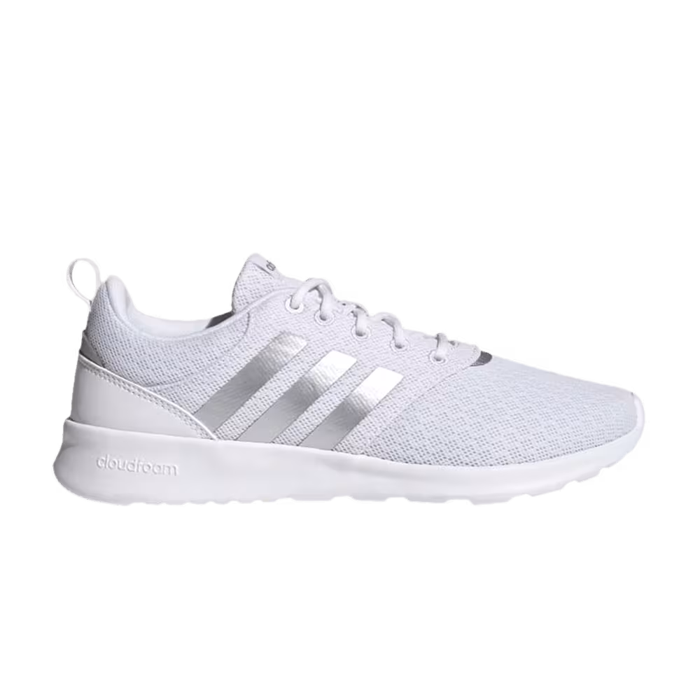 Adidas Women's QT Racer 2.0 White Silver Metallic