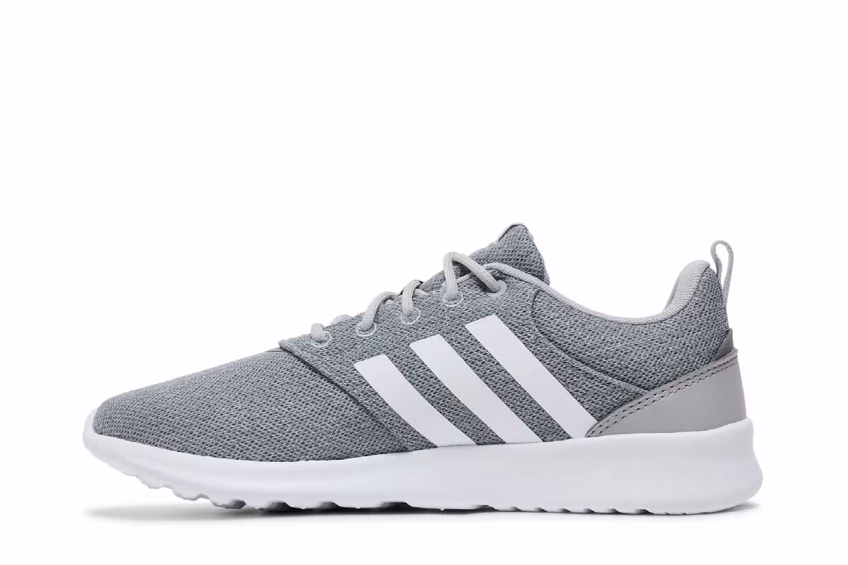 Adidas Women's QT Racer 2.0 Grey White, view 4