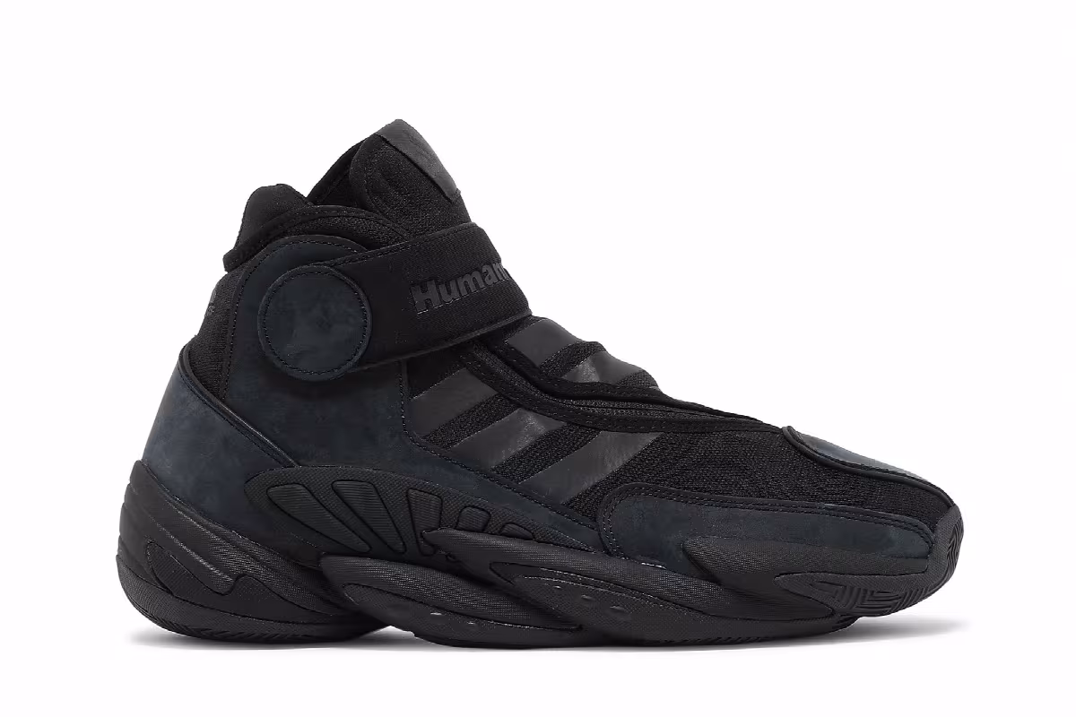 Pharrell x adidas Crazy BYW 0 To 60 Triple Black, view 2