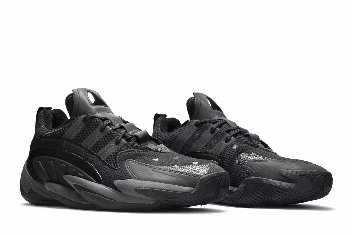 Pharrell x adidas Crazy BYW 2.0 Triple Black, view 9