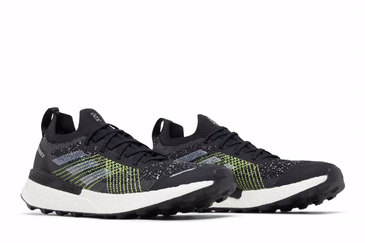 Adidas Terrex Two Ultra Primeblue Black Solar Yellow, view 9