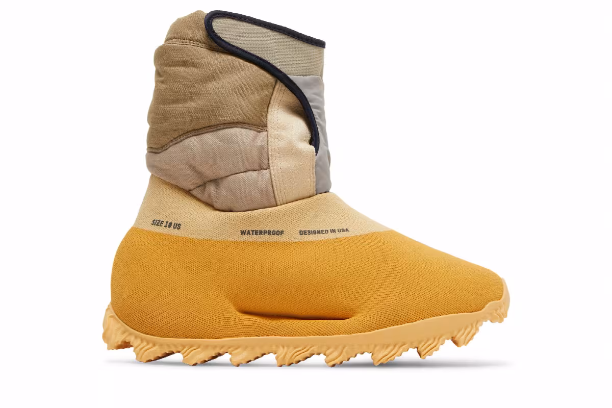 adidas Yeezy Knit Runner Boot Sulfur, view 2