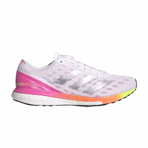 Adidas Wmns Adizero Boston 9 'White Screaming Pink'