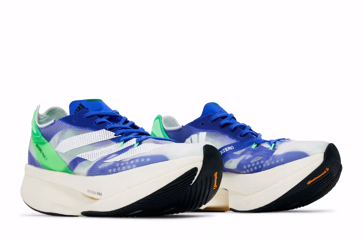 adidas Adizero Prime X Sonic Ink Screaming Green, view 9