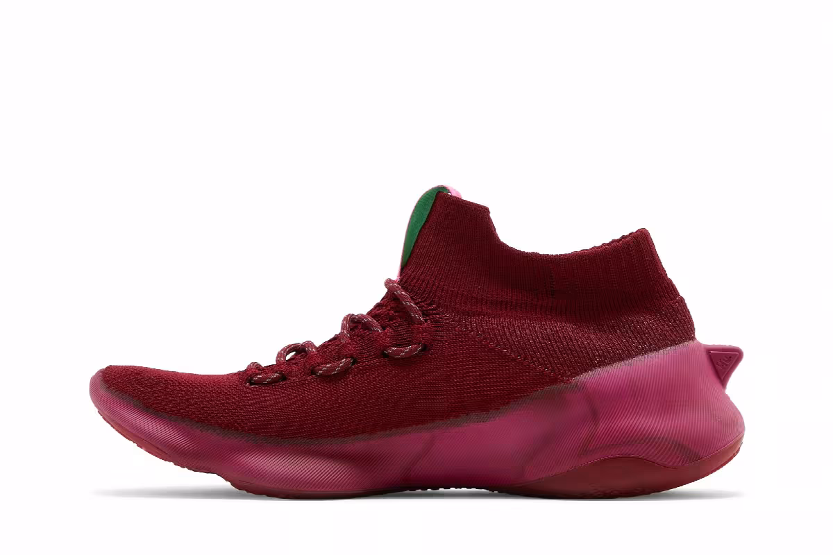 Pharrell x adidas Human Race Sichona Burgundy, view 4