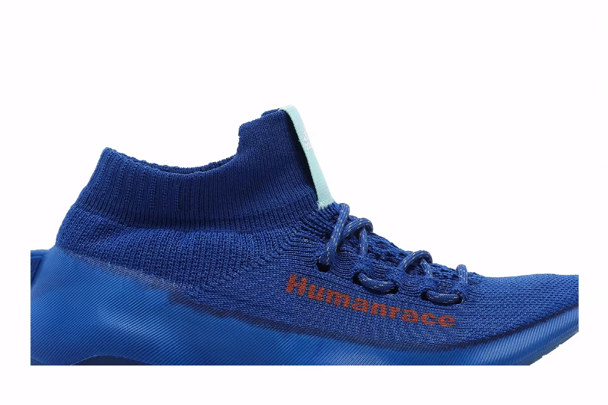 Pharrell x adidas Human Race Sichona Royal Blue, view 3