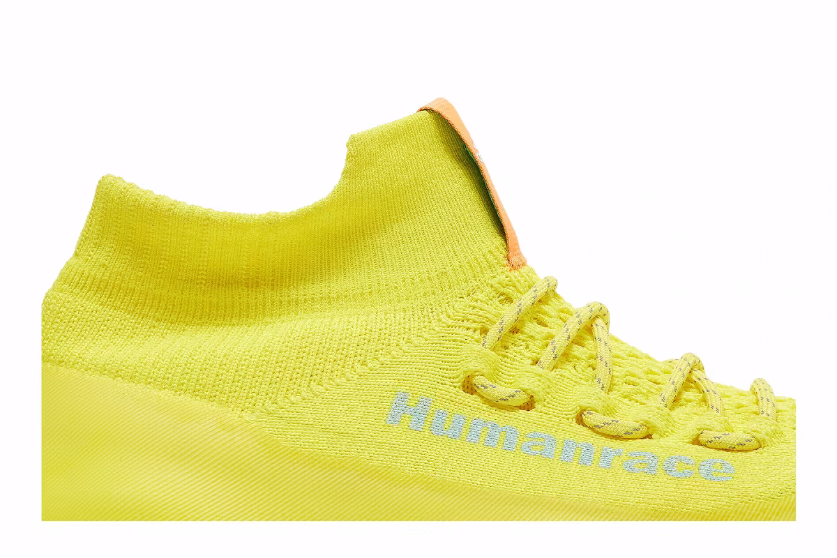 Pharrell x adidas Human Race Sichona Shock Yellow, view 3