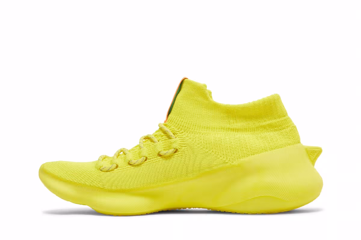 Pharrell x adidas Human Race Sichona Shock Yellow, view 4