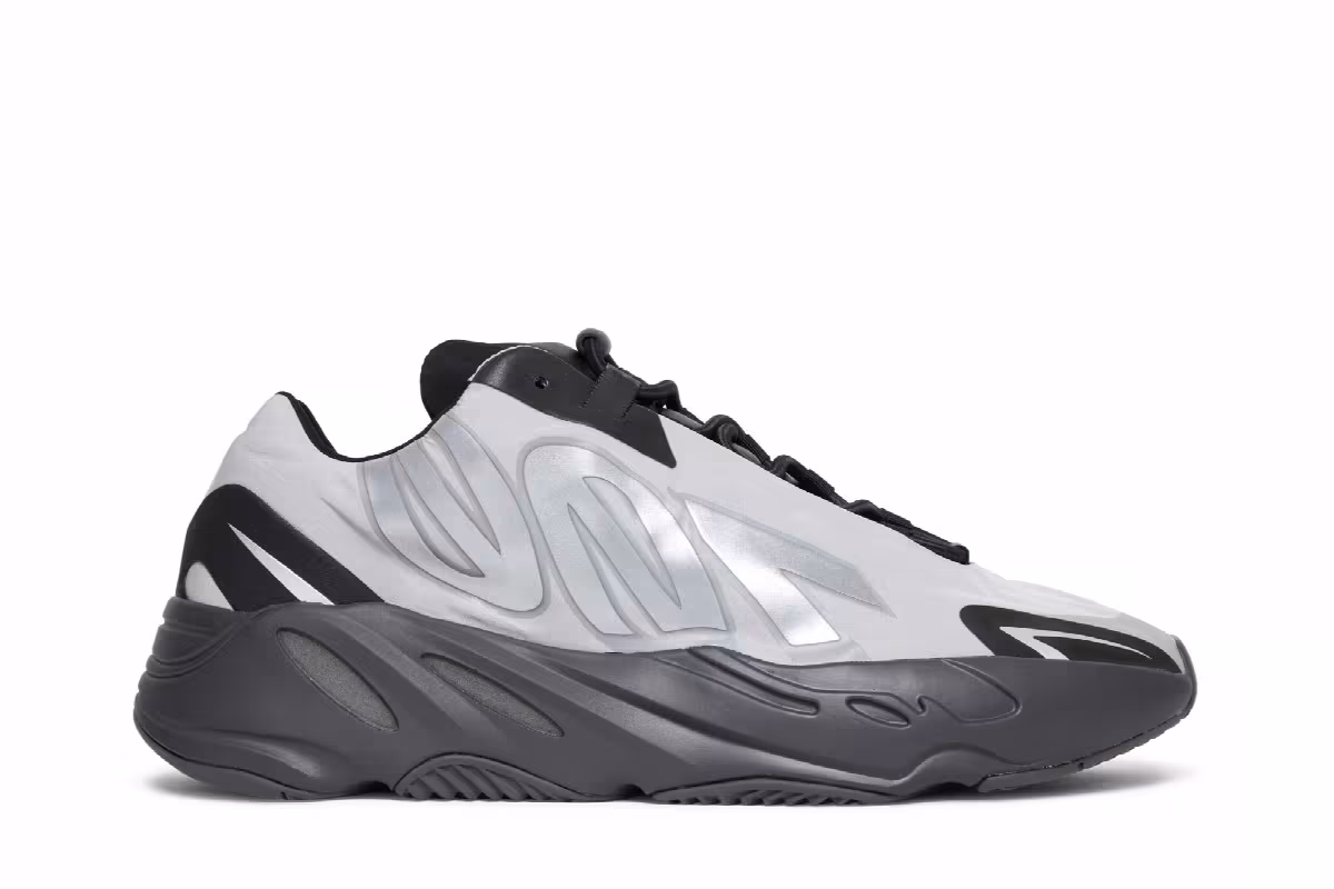 adidas Men's Yeezy Boost 700 MNVN Metallic, view 2