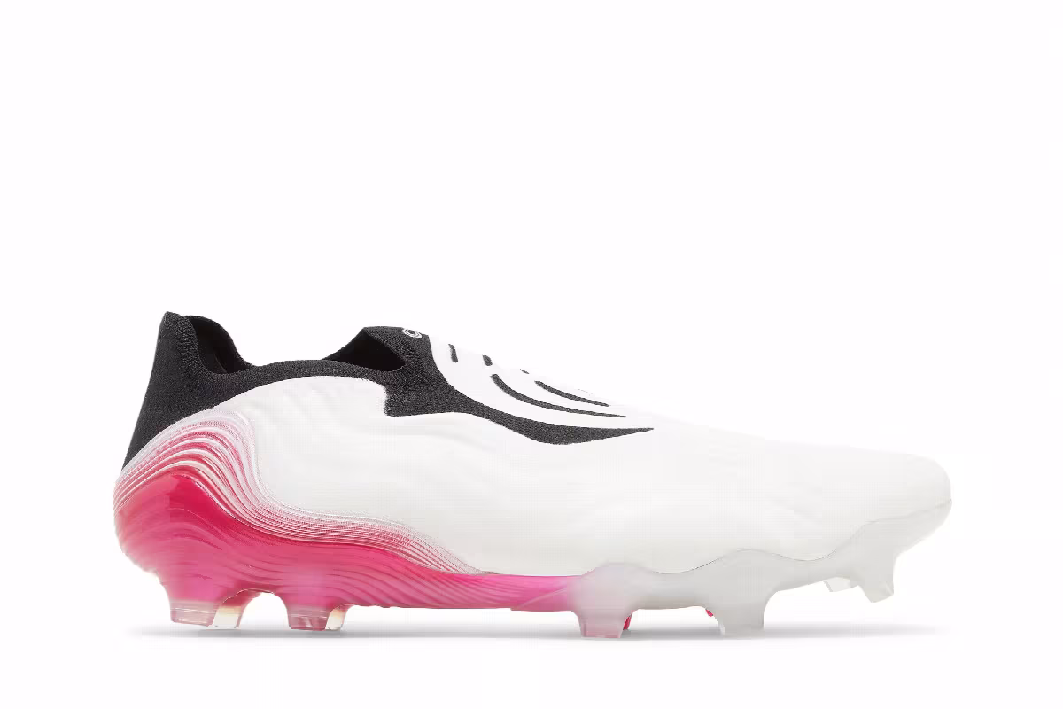 Adidas Copa Sense+ FG White Shock Pink, view 2