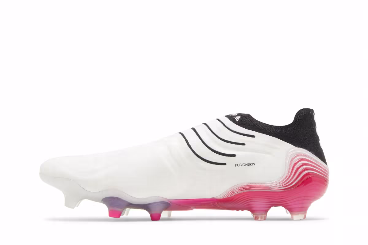 Adidas Copa Sense+ FG White Shock Pink, view 4