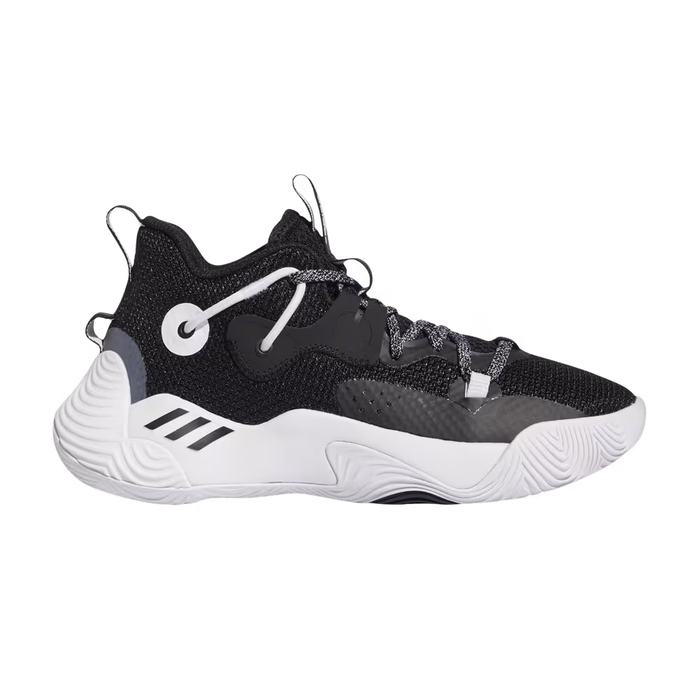 Adidas Harden Stepback 3 J Black White