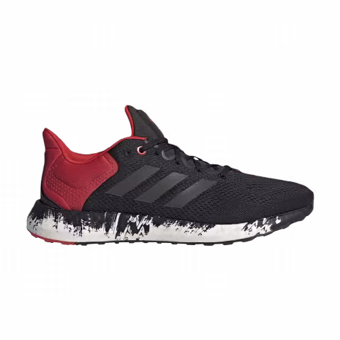 Adidas PureBoost 21 'Black Vivid Red'