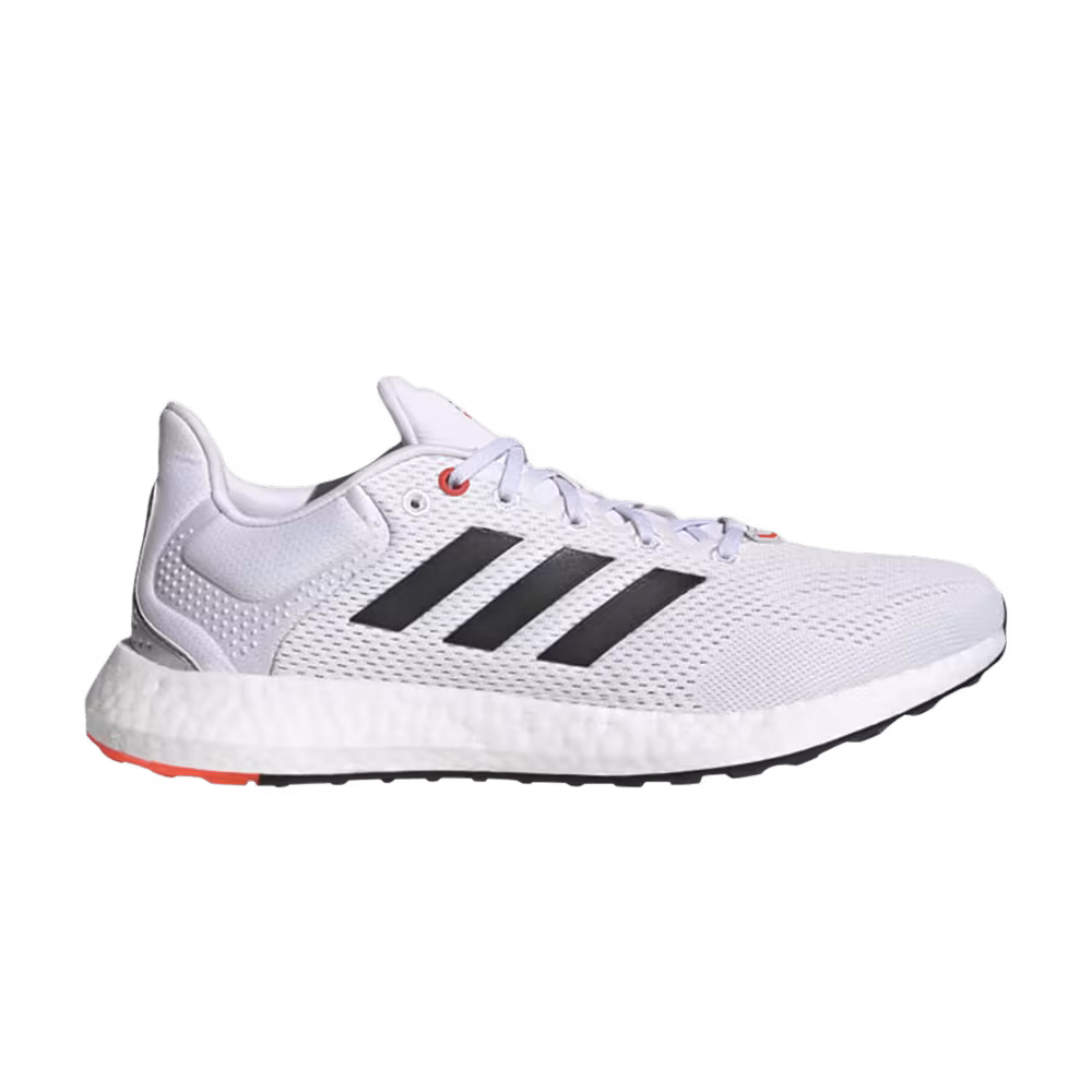 Adidas PureBoost 21 White Solar Red