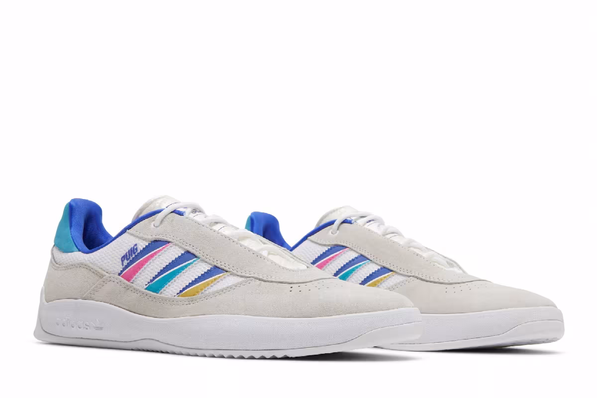 Adidas Puig Cloud White Multi, view 9