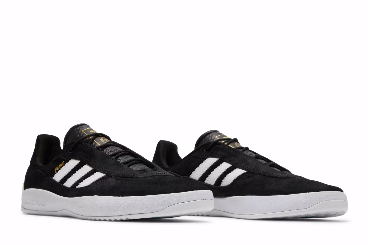 Adidas Puig Black Vivid Green, view 9