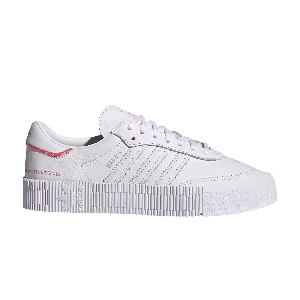 Swarovski x adidas Women's Sambarose Cloud White