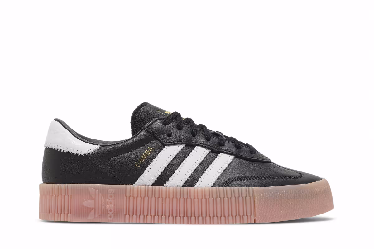 Adidas Women's Sambarose Black True Pink, view 2
