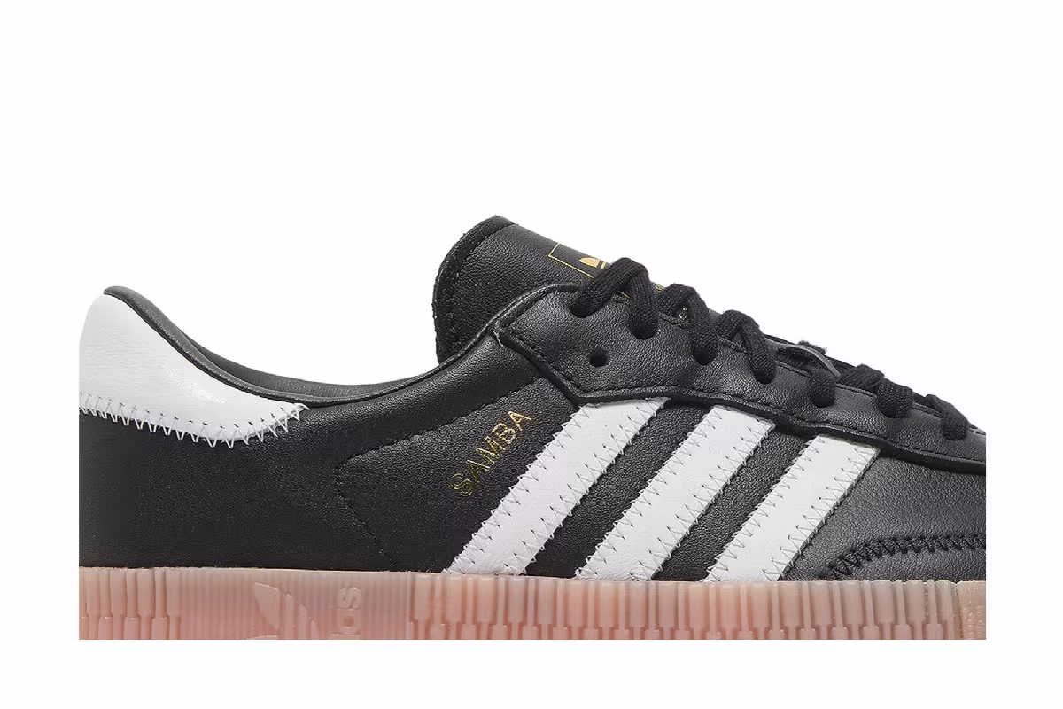 Adidas Women's Sambarose Black True Pink, view 3