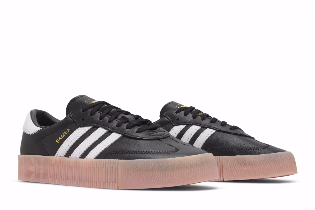 Adidas Women's Sambarose Black True Pink, view 9