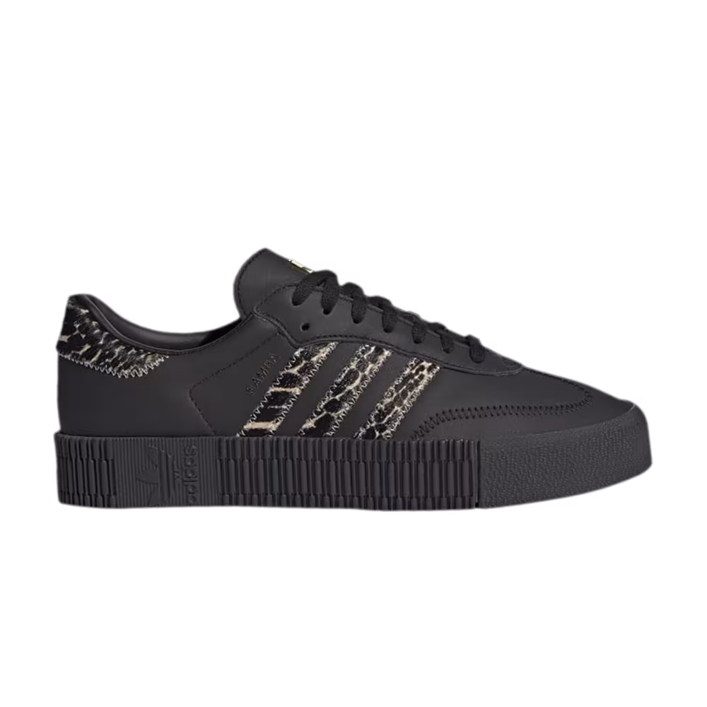 Adidas Women's Sambarose Cheetah Print