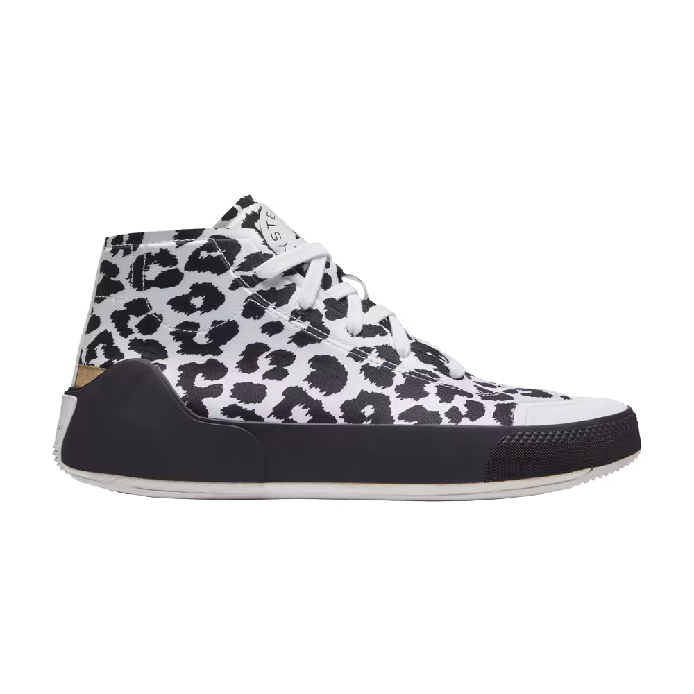 Stella McCartney x adidas Women's Treino Mid Leopard Print - White