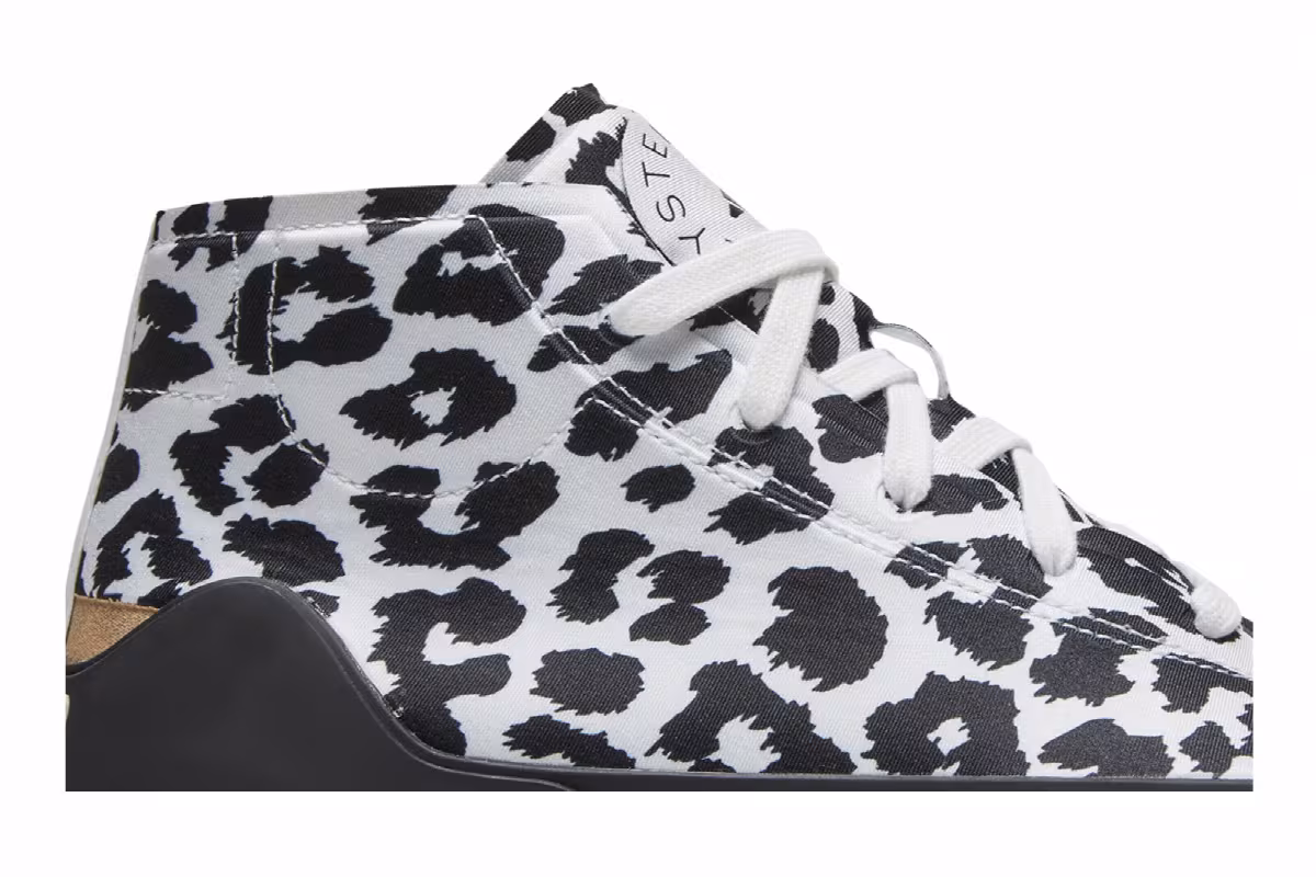 Stella McCartney x adidas Women's Treino Mid Leopard Print - White, view 3