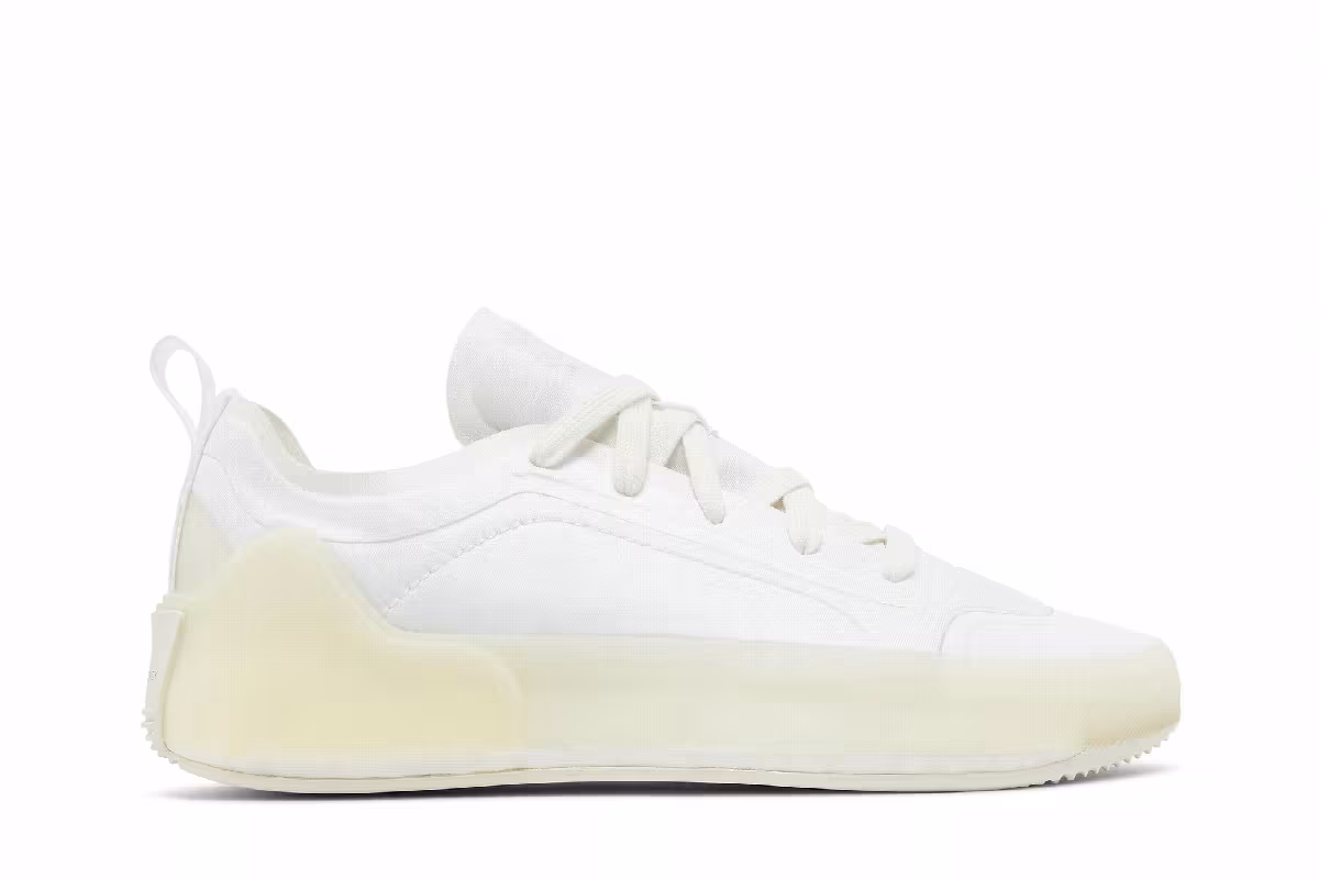 Stella McCartney x adidas Women's Treino Triple White, view 2
