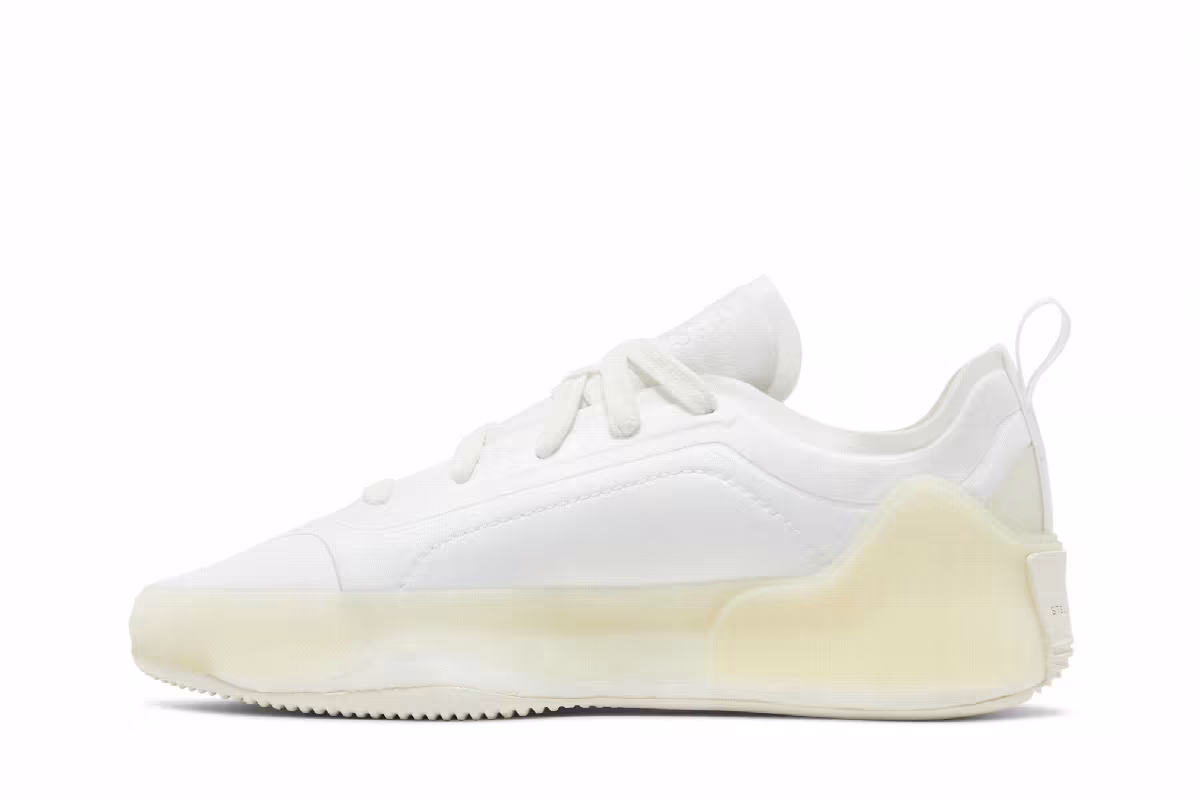 Stella McCartney x adidas Women's Treino Triple White, view 4