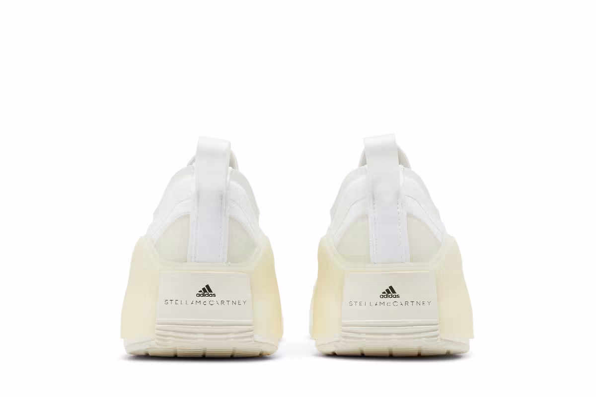 Stella McCartney x adidas Women's Treino Triple White, view 7