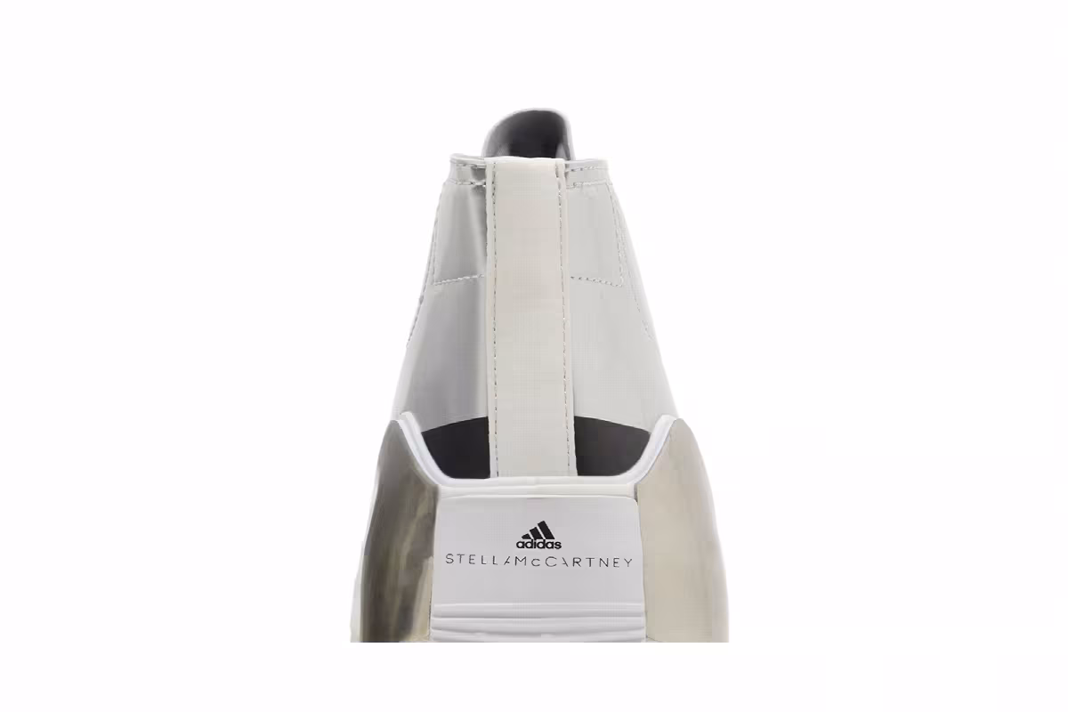 Stella McCartney x adidas Women's Treino Mid Silver Metallic, view 8