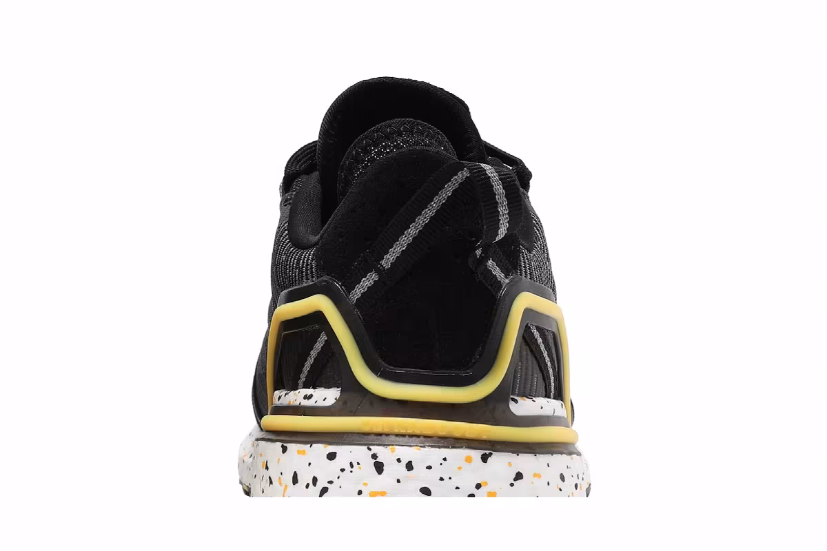 adidas Solarthon Primegreen Spikeless Golf Black Solar Gold, view 8