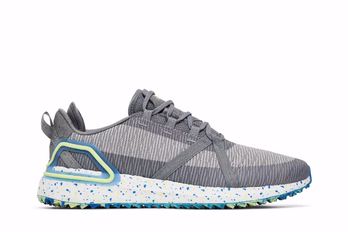Adidas Solarthon Primegreen Spikeless Golf Grey, view 2