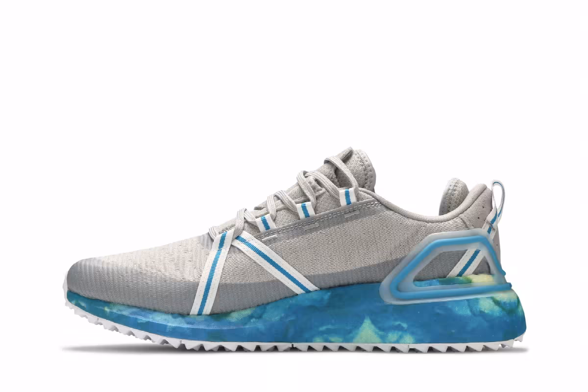Adidas Solarthon Primeblue Grey Sonic Aqua, view 4