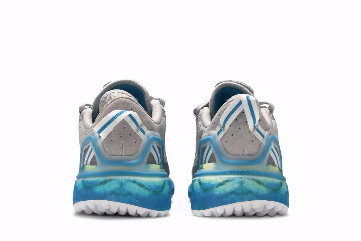Adidas Solarthon Primeblue Grey Sonic Aqua, view 7