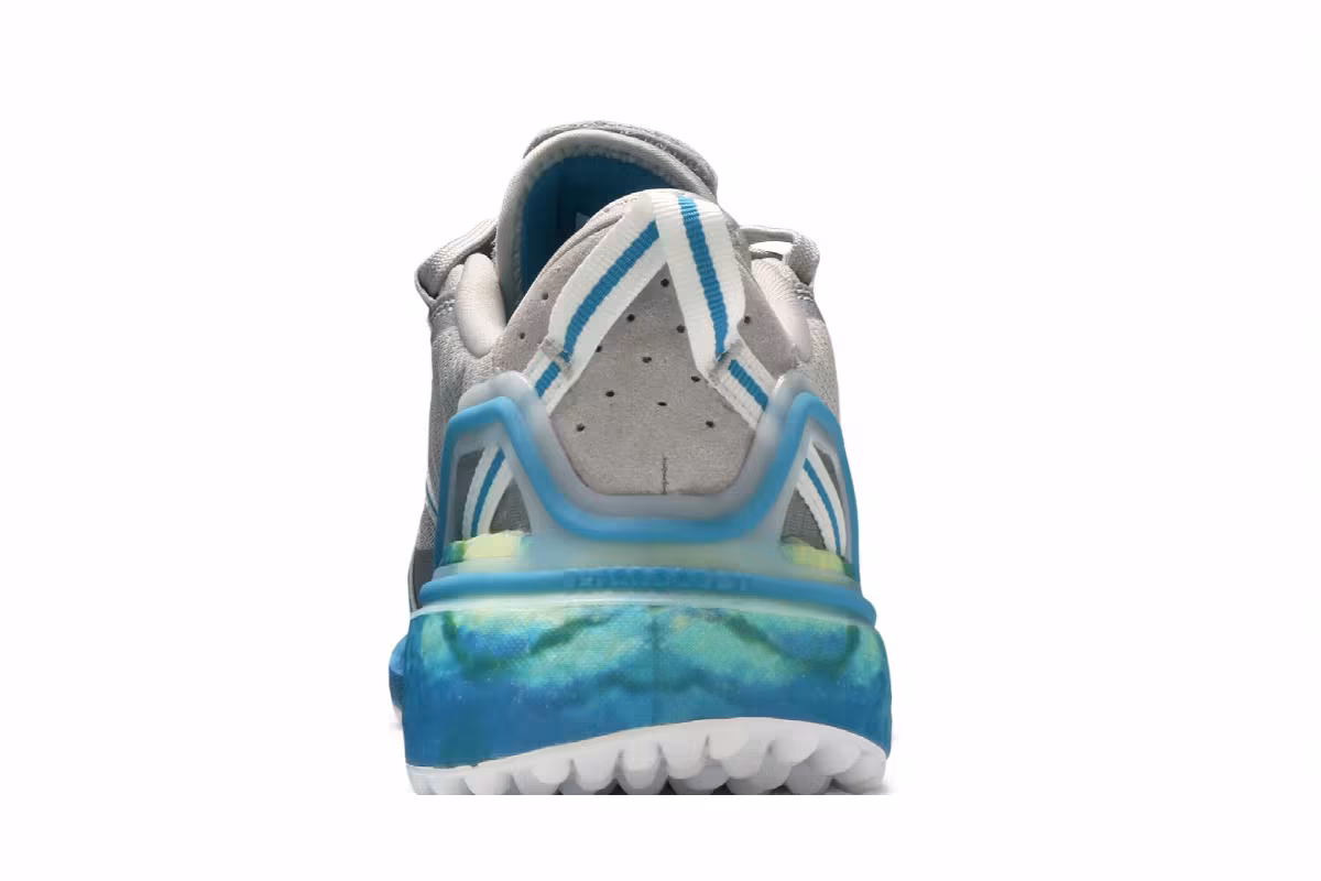 Adidas Solarthon Primeblue Grey Sonic Aqua, view 8