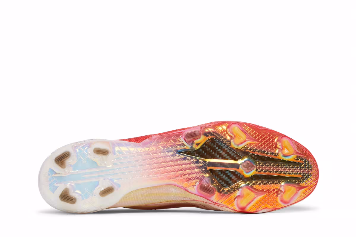adidas X Speedflow+ FG Solar Red, view 5