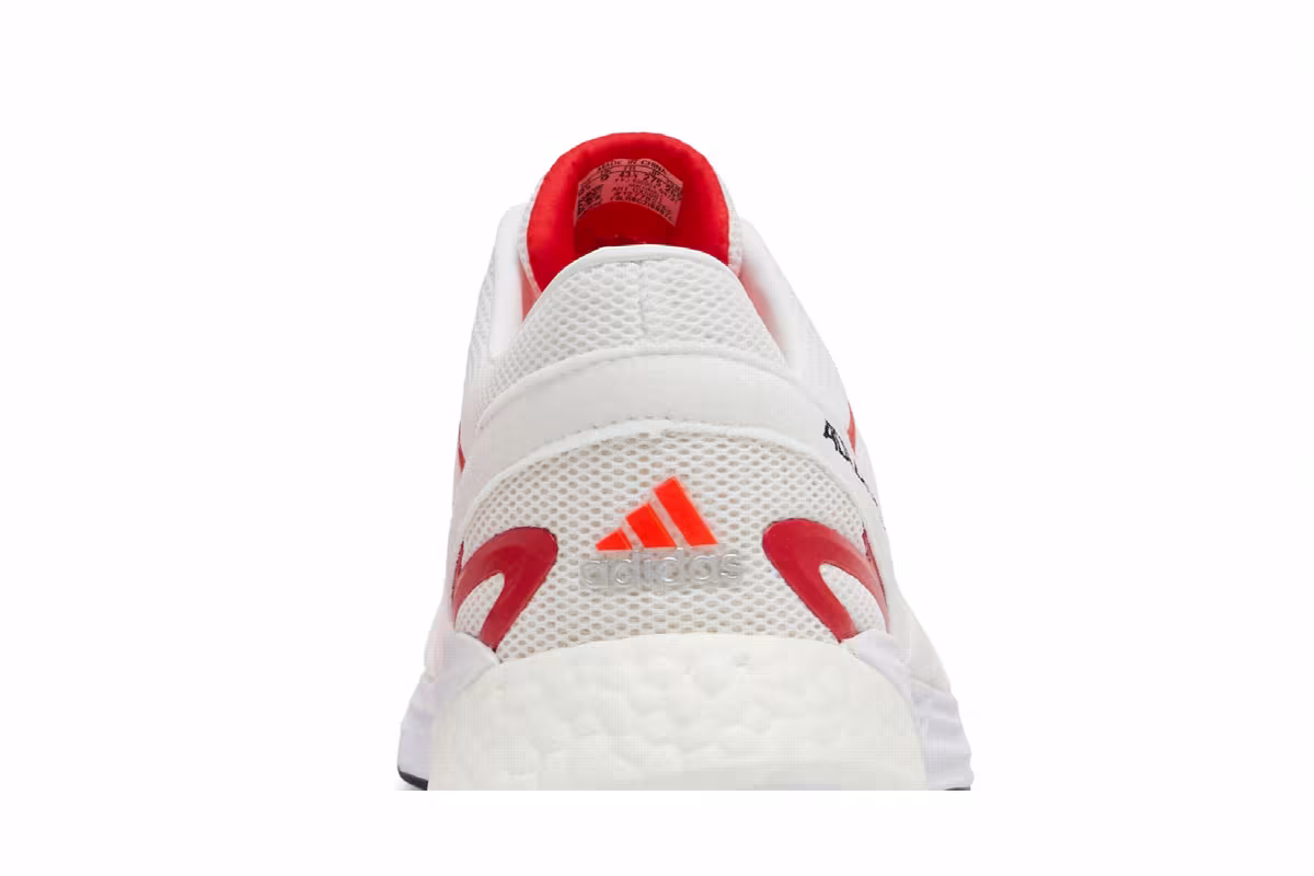 Adidas Adizero Pro V1 DNA White Solar Red, view 8