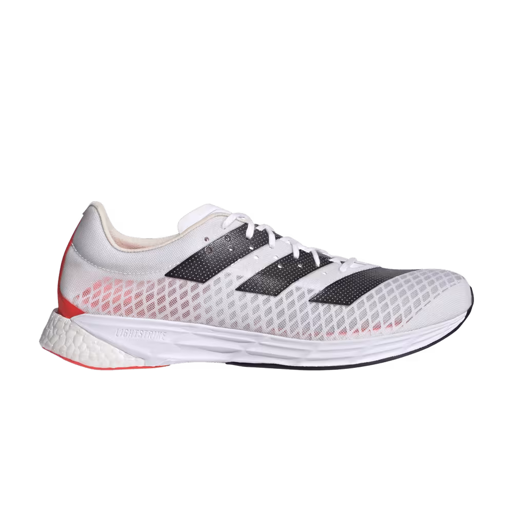 Adidas Adizero Pro White Solar Red