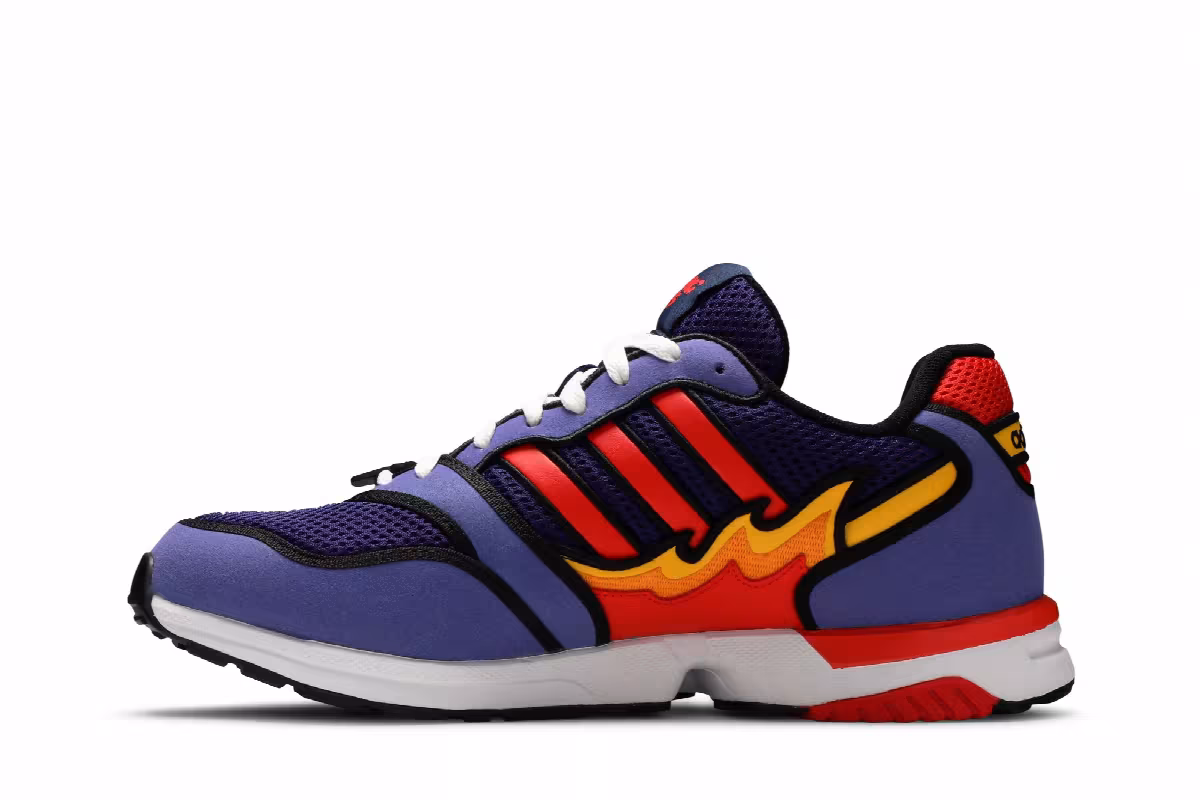 The Simpsons x adidas ZX 1000 Flaming Moe's, view 4