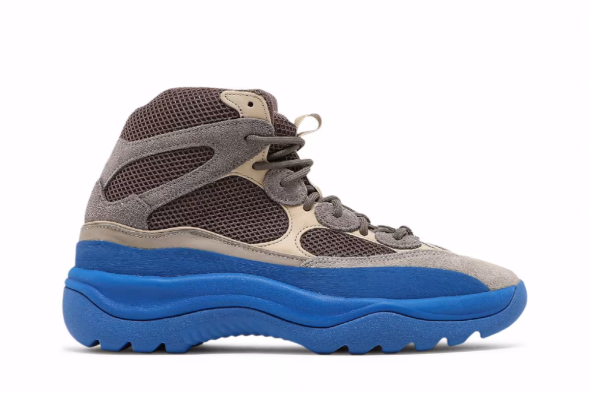 adidas Yeezy Desert Boot Taupe Blue, view 2