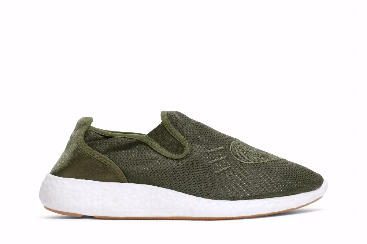 Human Made x adidas Pure Slip-On Wild Pine, view 2