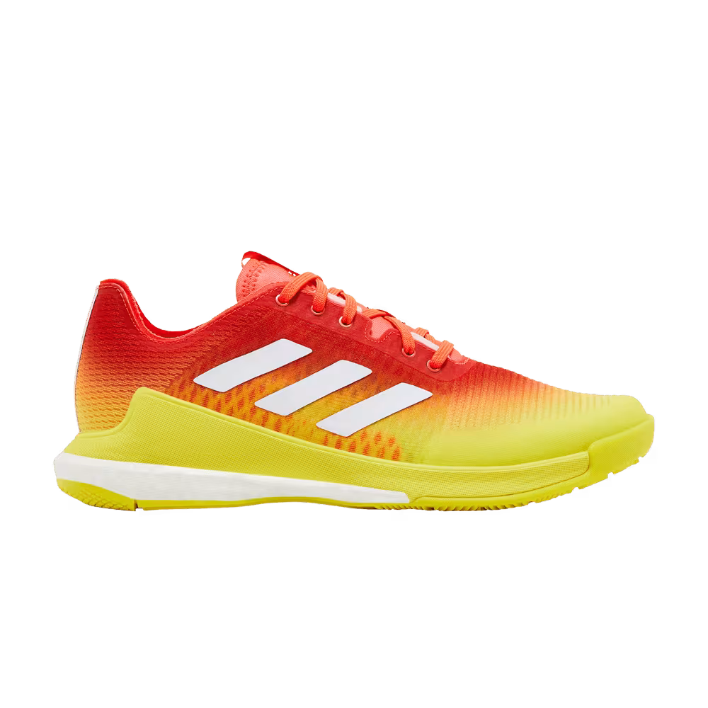 Adidas Women's Crazyflight Solar Red Acid Yellow