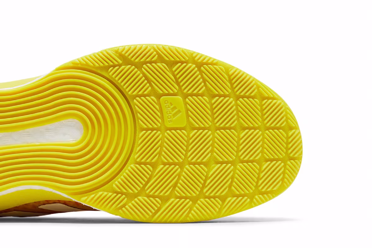 Adidas Women's Crazyflight Solar Red Acid Yellow, view 6
