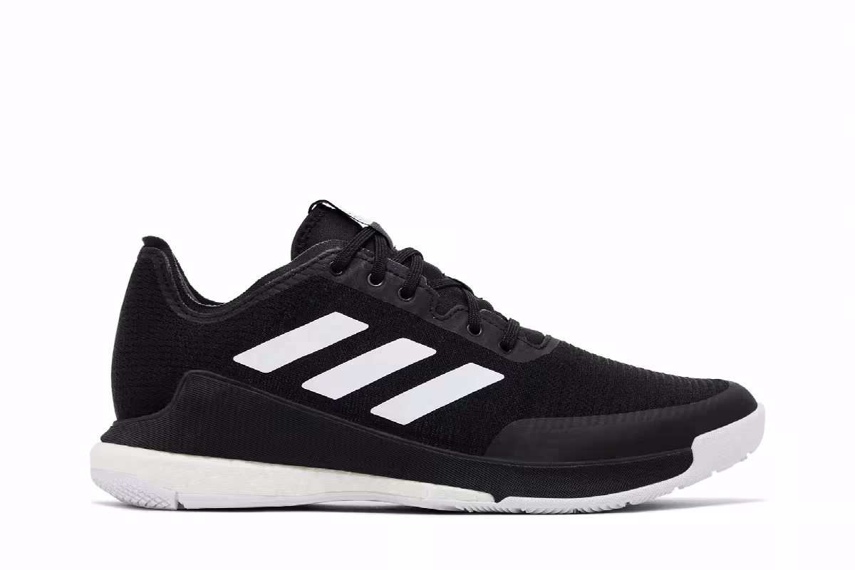 Adidas Women's Crazyflight Black White, view 2