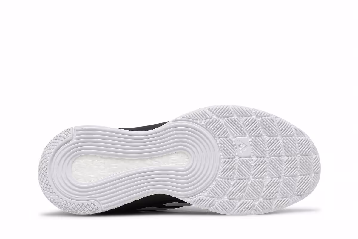 Adidas Women's Crazyflight Mid Black White, view 5